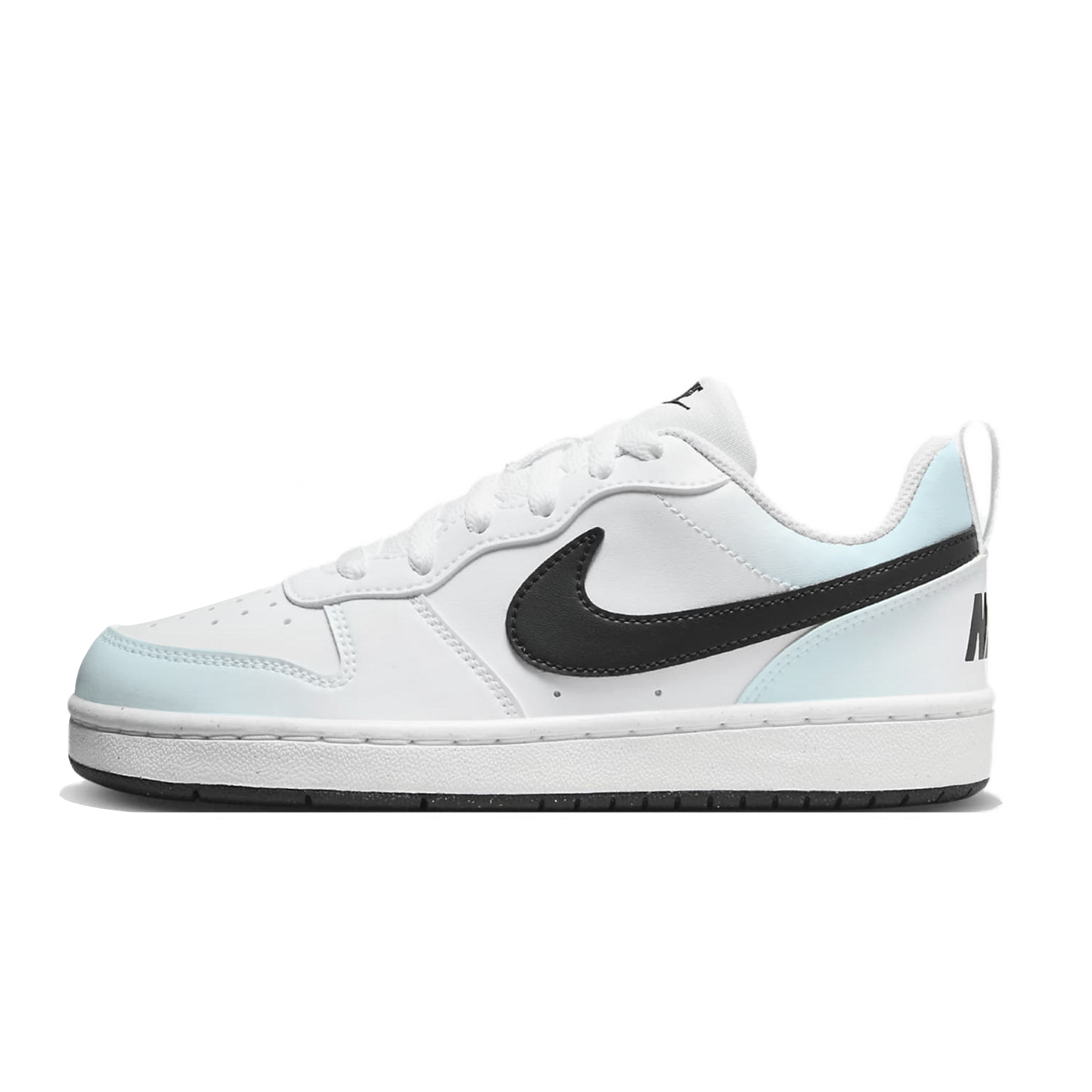 

Детские скейтерские кроссовки Court Borough для младших школьников Nike, белый/синий