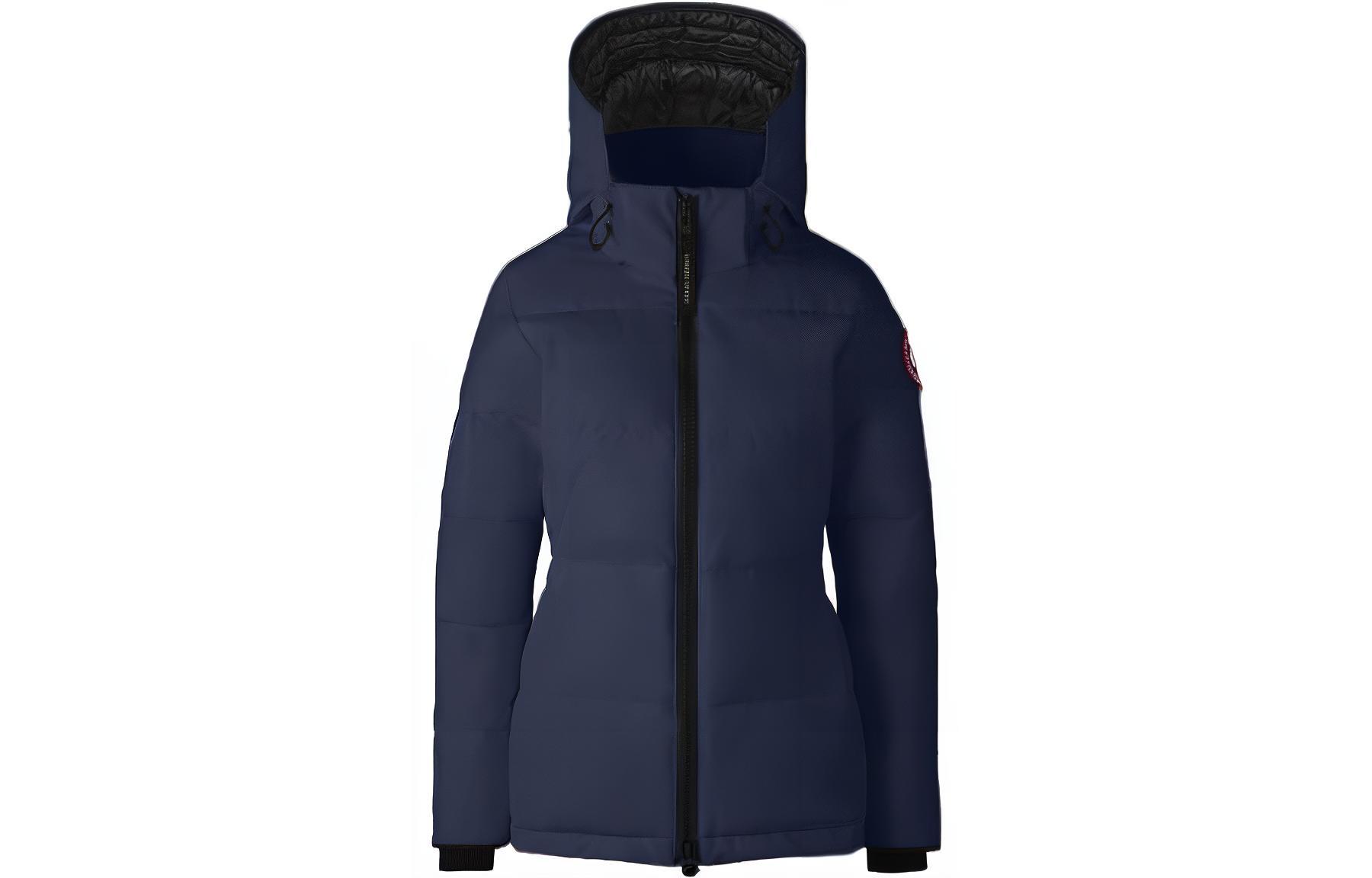 

Canada Goose Челси парка с капюшоном на молнии, Marine Blue