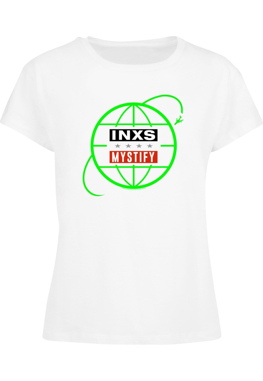 

Футболка Merchcode Shirt INXS - Mystify Globe Art Box, белый