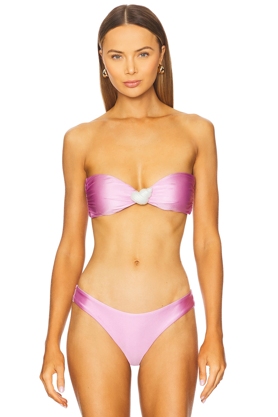 

Светящийся верх бикини Lspace, mauve