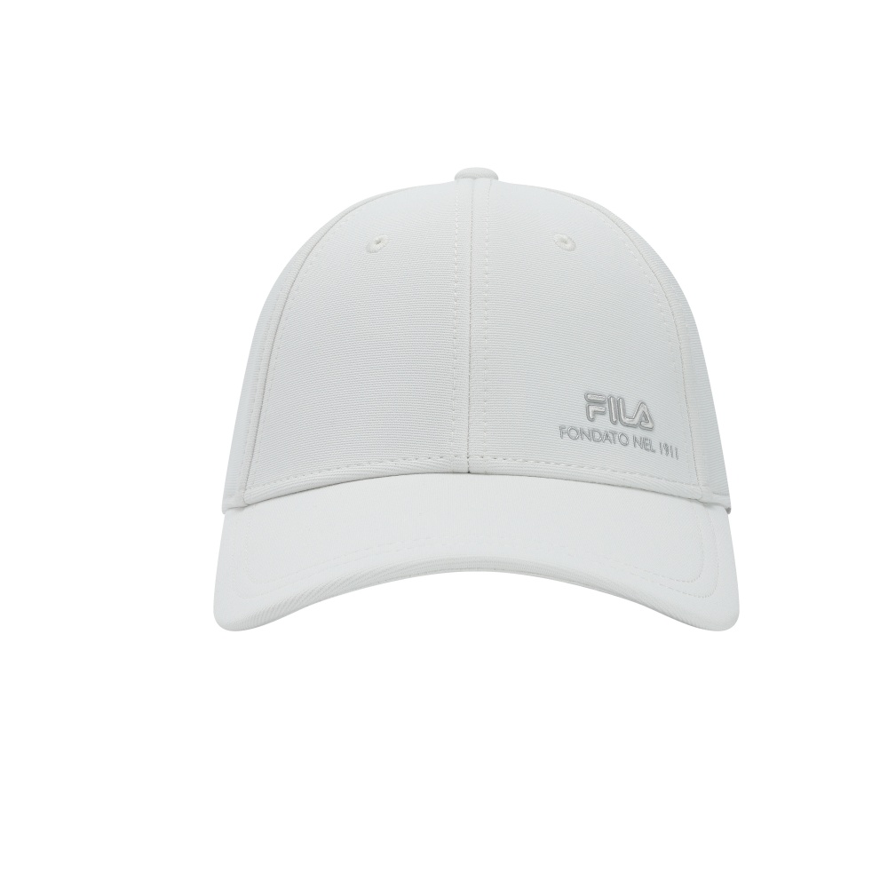 

FILA Белая бейсболка из полиэстера унисекс, Steam White