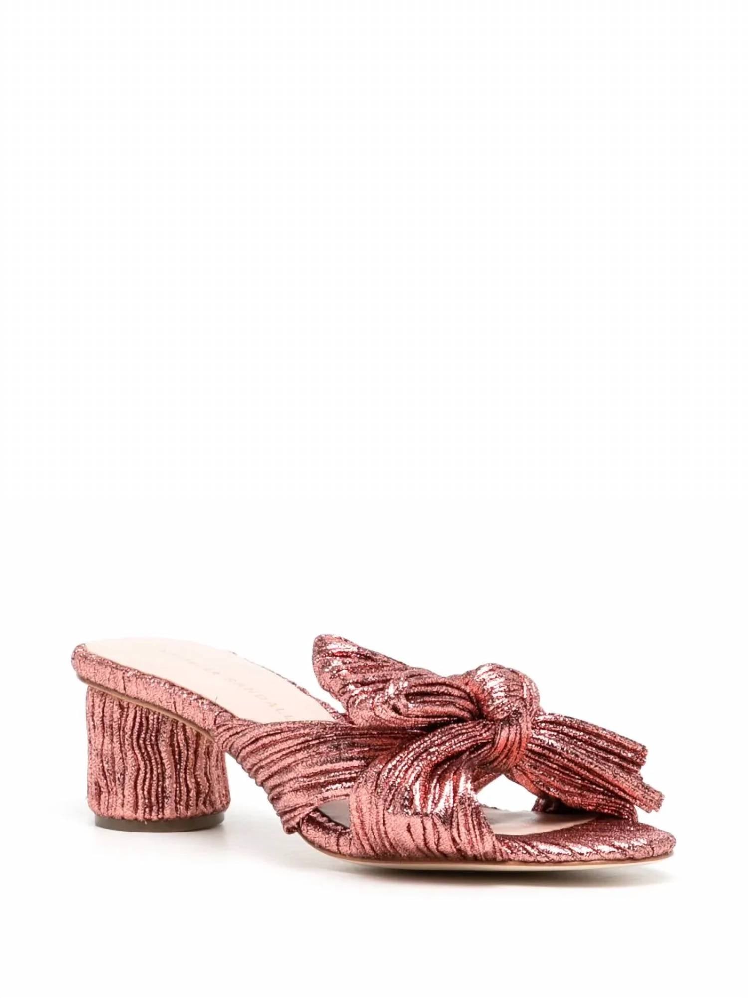 Женские туфли Penny на каблуке в ржаво-красном цвете Loeffler Randall