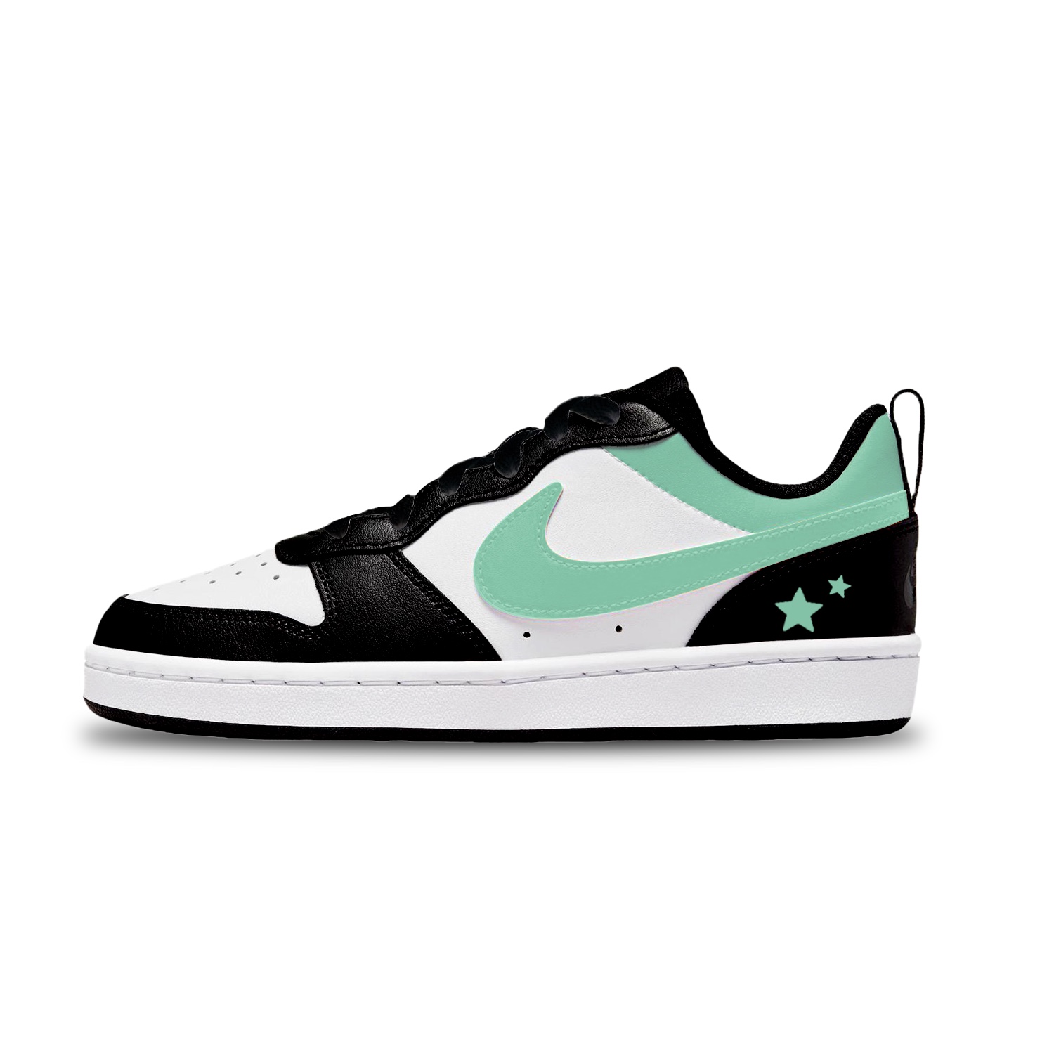 

Nike Кроссовки для скейтбординга Court Borough Green Star Abrasion Resistant Low top Kids' Unisex