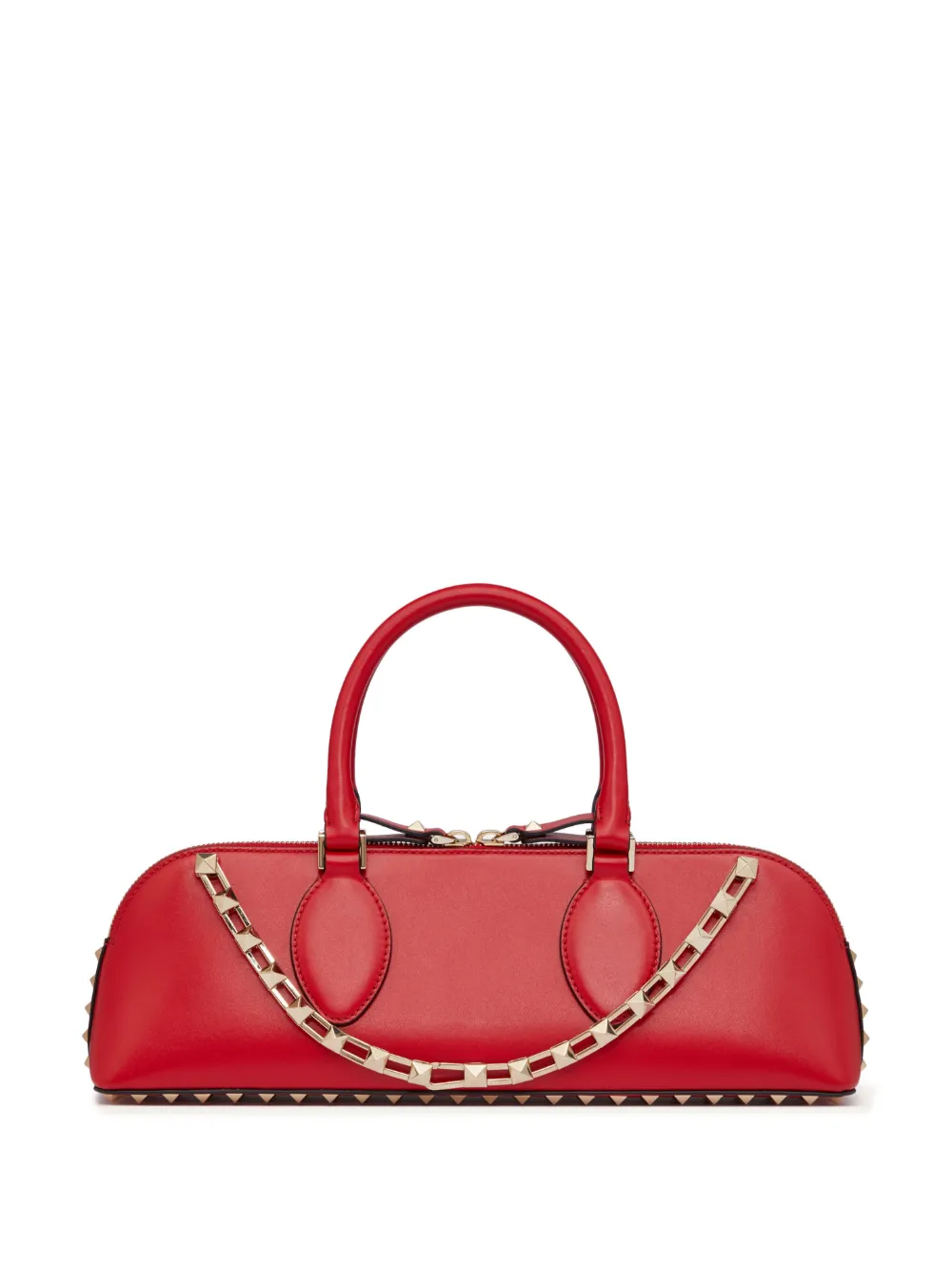 

Сумка с декором Rockstud E/W VALENTINO GARAVANI, красный