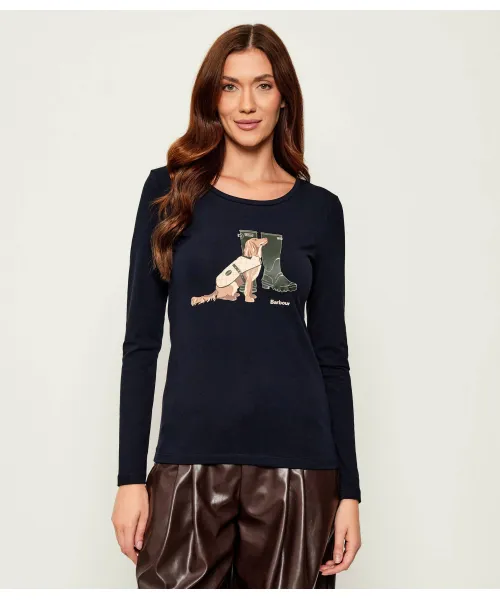 

Блузка Хеди Slim fit Barbour, синий