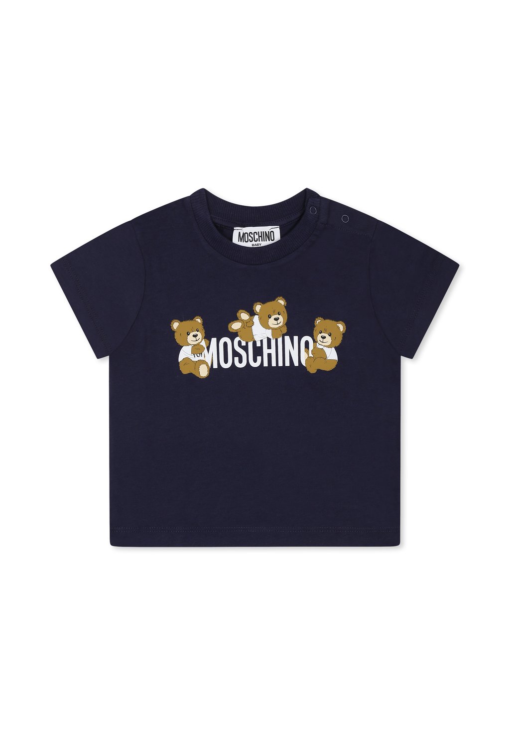 

Футболка с принтом A MANICA CORTA MOSCHINO, синий