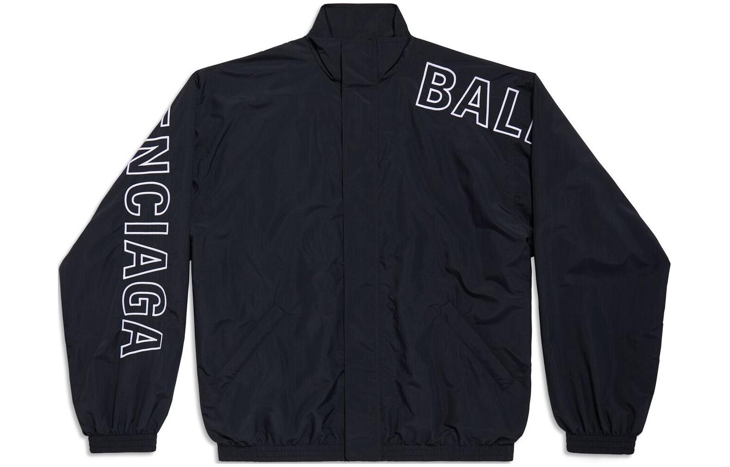 

Куртка Balenciaga Logo-print, черный