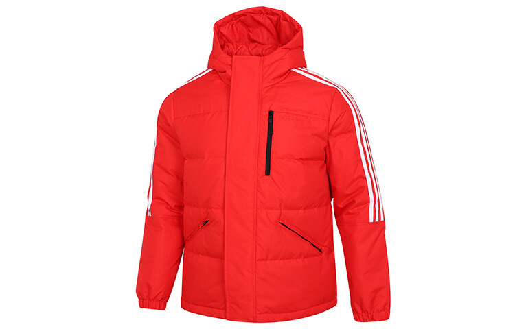 

Пуховик мужской алый Adidas Neo, цвет Scarlet