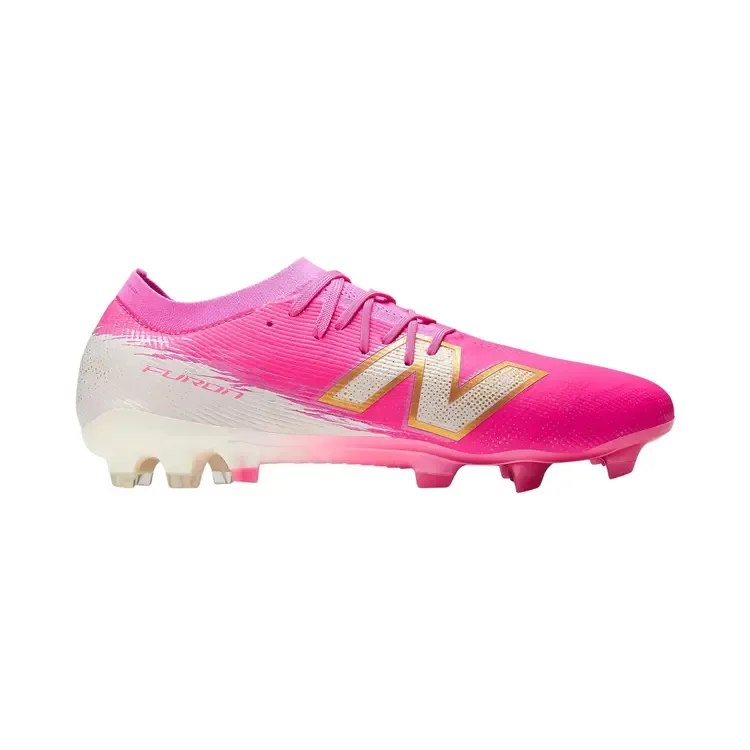 New Balance Furon Elite FG V8 'Pink Heat Sea Salt Gold Metallic'