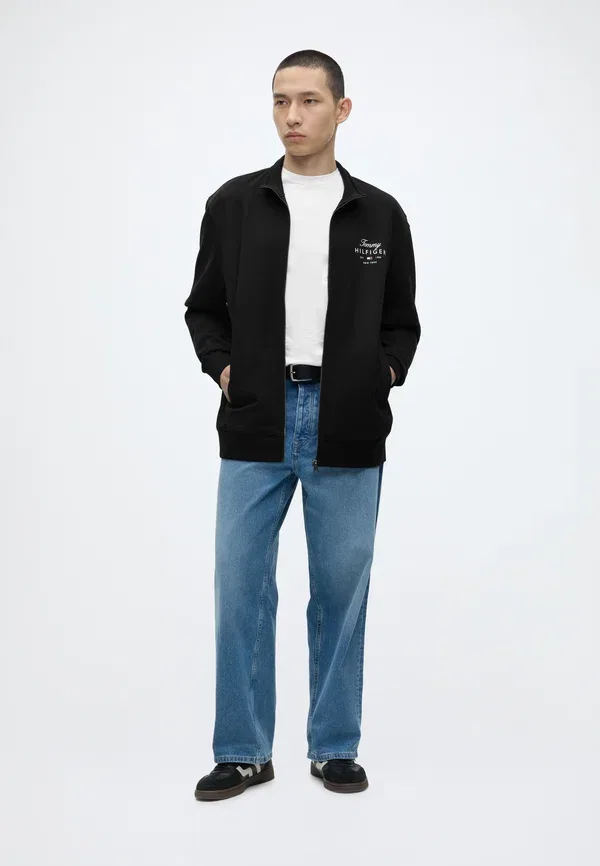 Толстовка на молнии Tommy Hilfiger, черный — фото 2