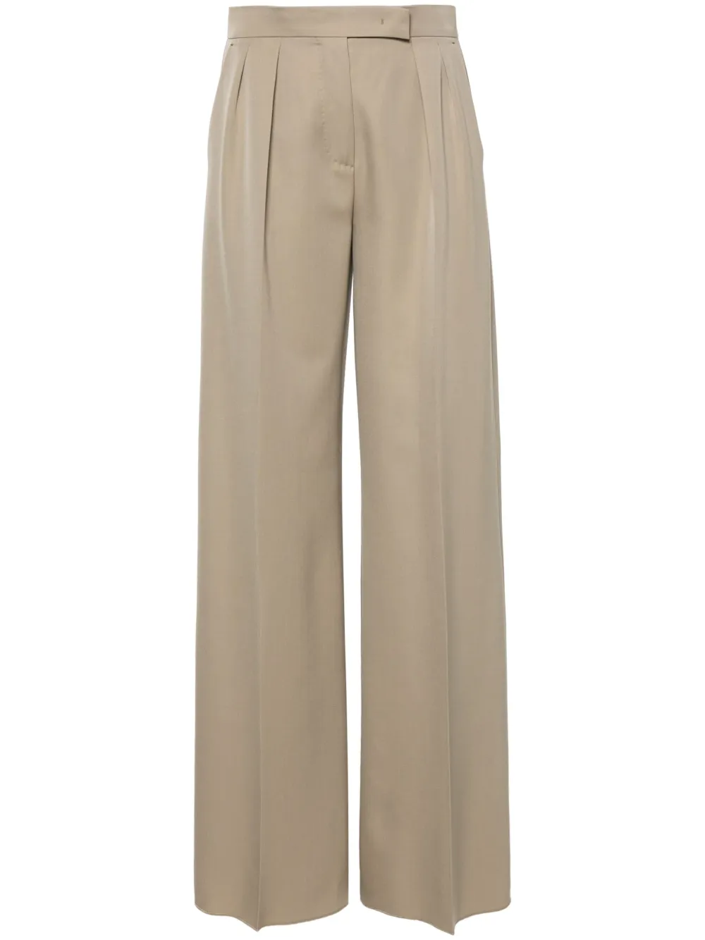 

Широкие брюки со складками MAX MARA, нейтральный