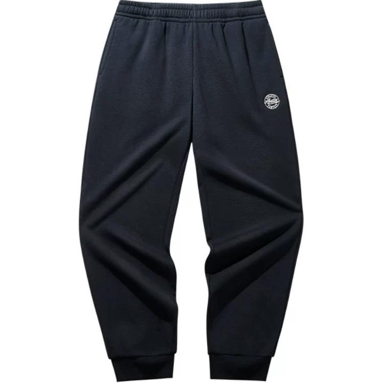 

Анта Лайф Коллекшн Спортивная коллекция Вязаные спортивные штаны Мужские Базовые черные