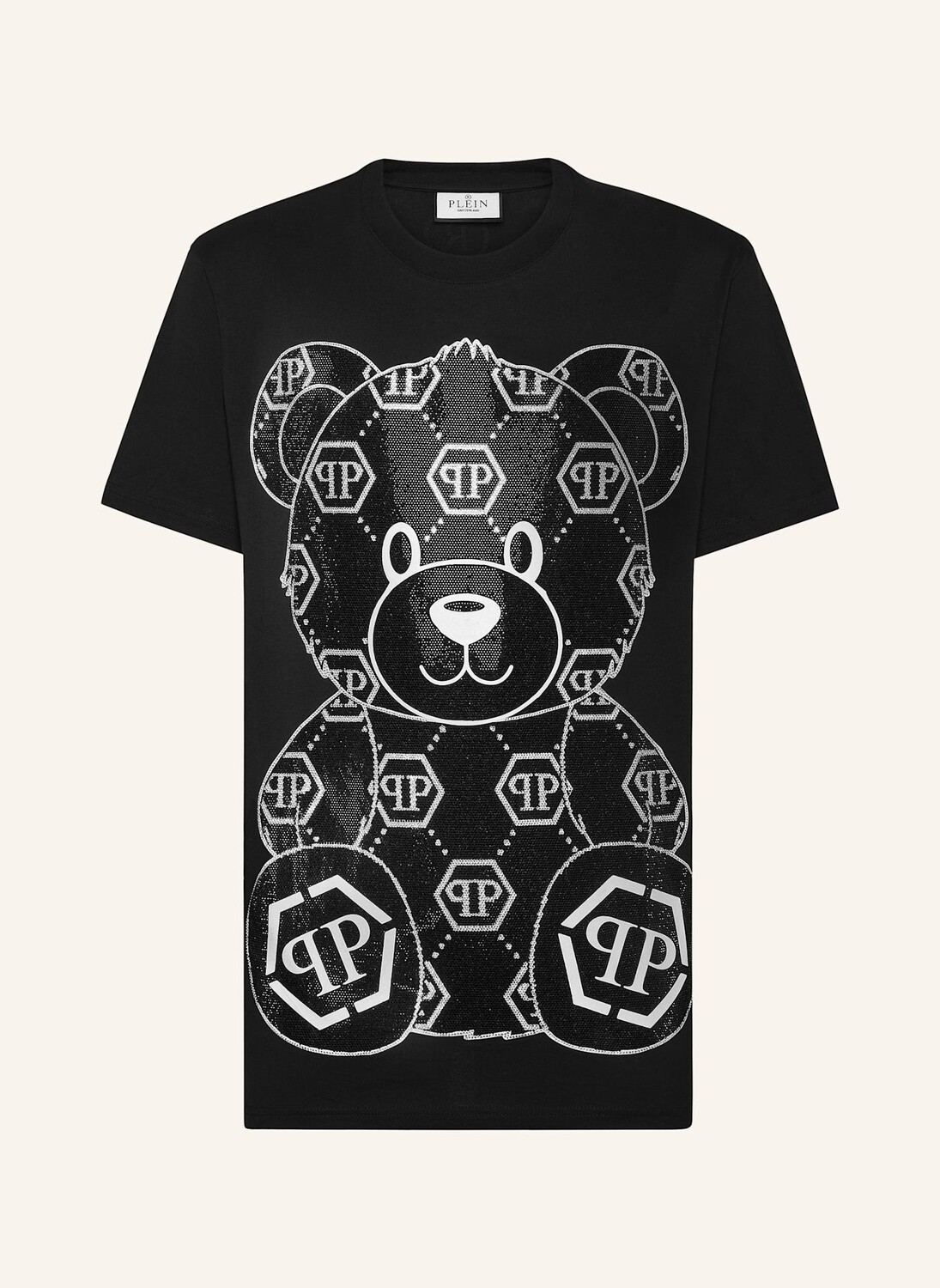 

Футболка медведь тедди PHILIPP PLEIN, черный
