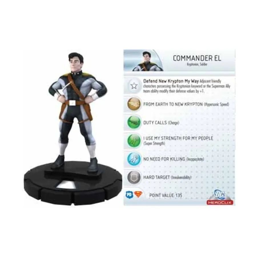 

Командир Эль (ограниченное издание) # 101 (LE), DC HeroClix - Superman - Singles