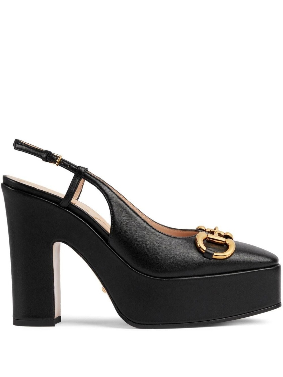 

Gucci туфли на платформе, черный