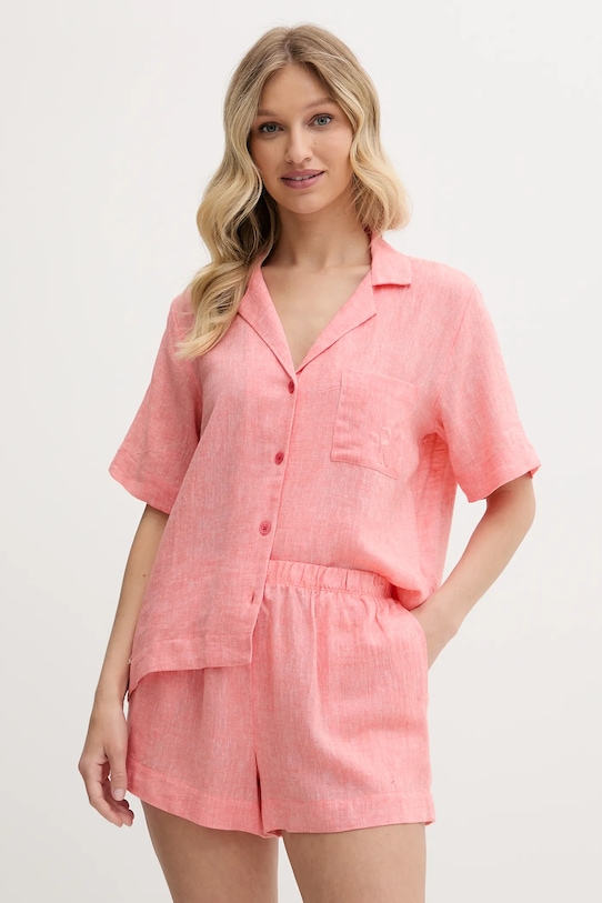 

Пижама льняная Dkny, оранжевый