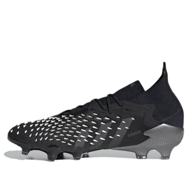 

Кроссовки predator freak.1 fg 'demonskin - black grey' Adidas, черный