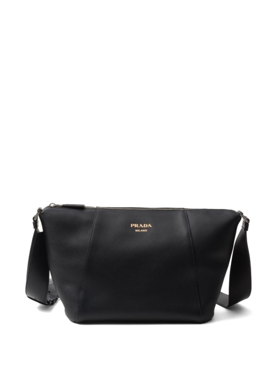 

Prada сумка на плечо с логотипом, черный