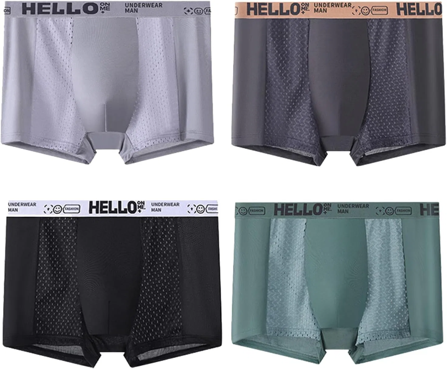 Боксеры Mesh, 4pcs B