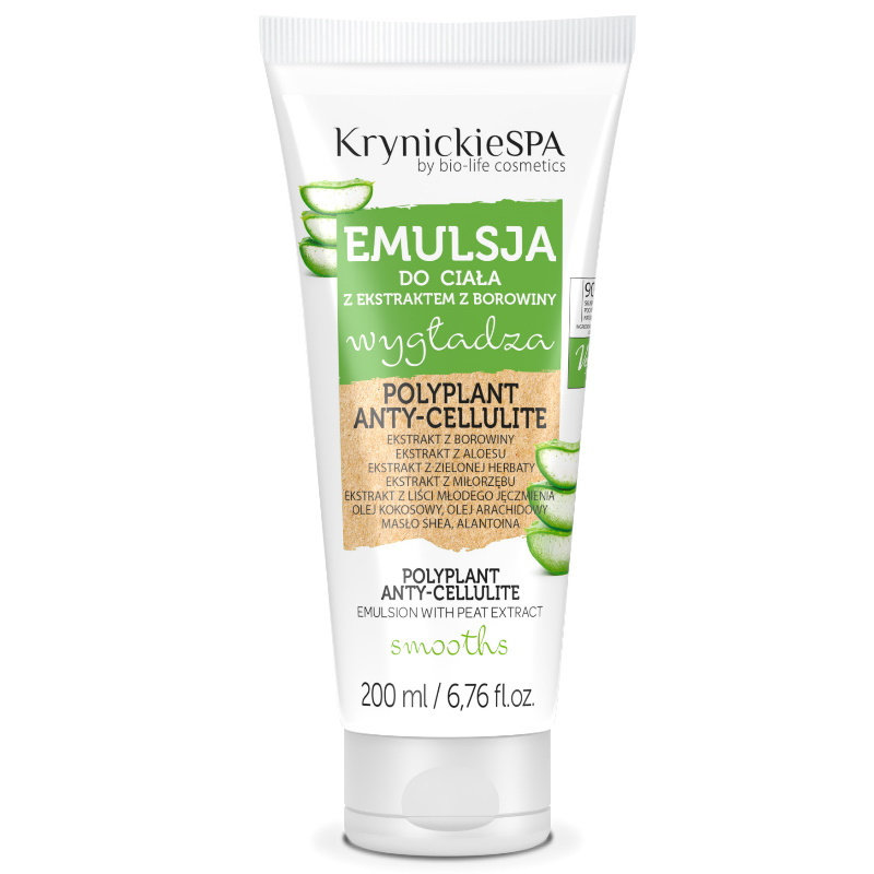 

Krynickie SPA разглаживающая эмульсия с торфом и алоэ 200 мл KrynickieSPA