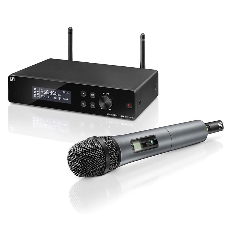 

Микрофонная система Sennheiser XSW 2-865-A Vocal Set Wireless Handheld Microphone System - A Band (548-572 Mhz)