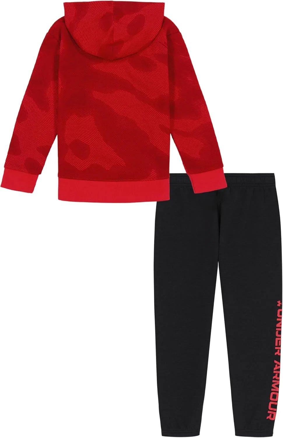 Детская толстовка и штаны, Under Armour, 2 предмета, Red Lino Wave — фото 2