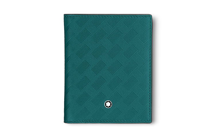 

MONTBLANC Кожаный бумажник мужской бирюзовый