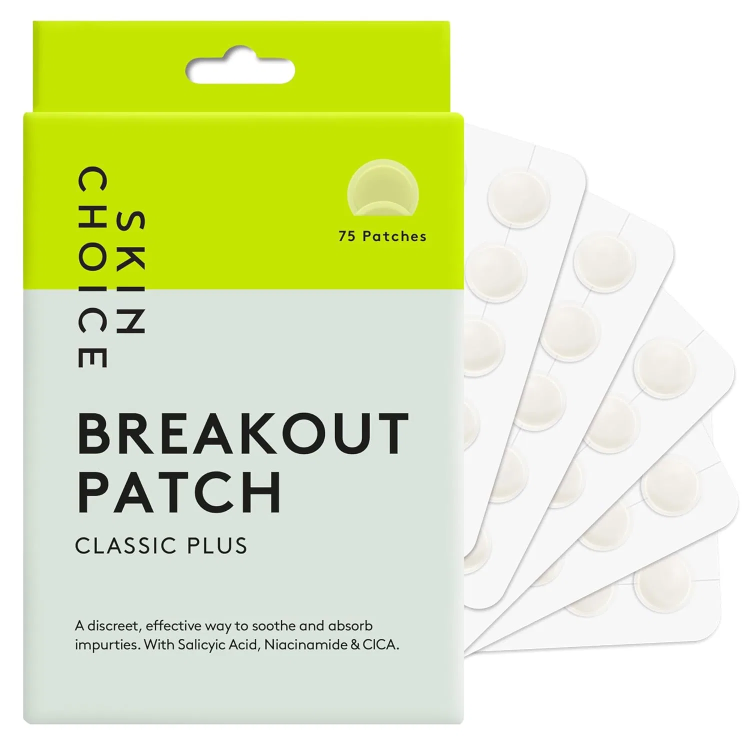Патчи от прыщей с салициловой кислотой «Pimple Patch Classic Plus» от SKIN CHOICE Skin Choice