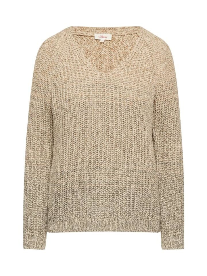 

Пуловер S.OLIVER RED LABEL Pullover, бежевый