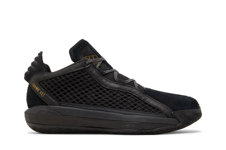 

Кроссовки Dame 6 Leather GCA 'Black Gold', черный