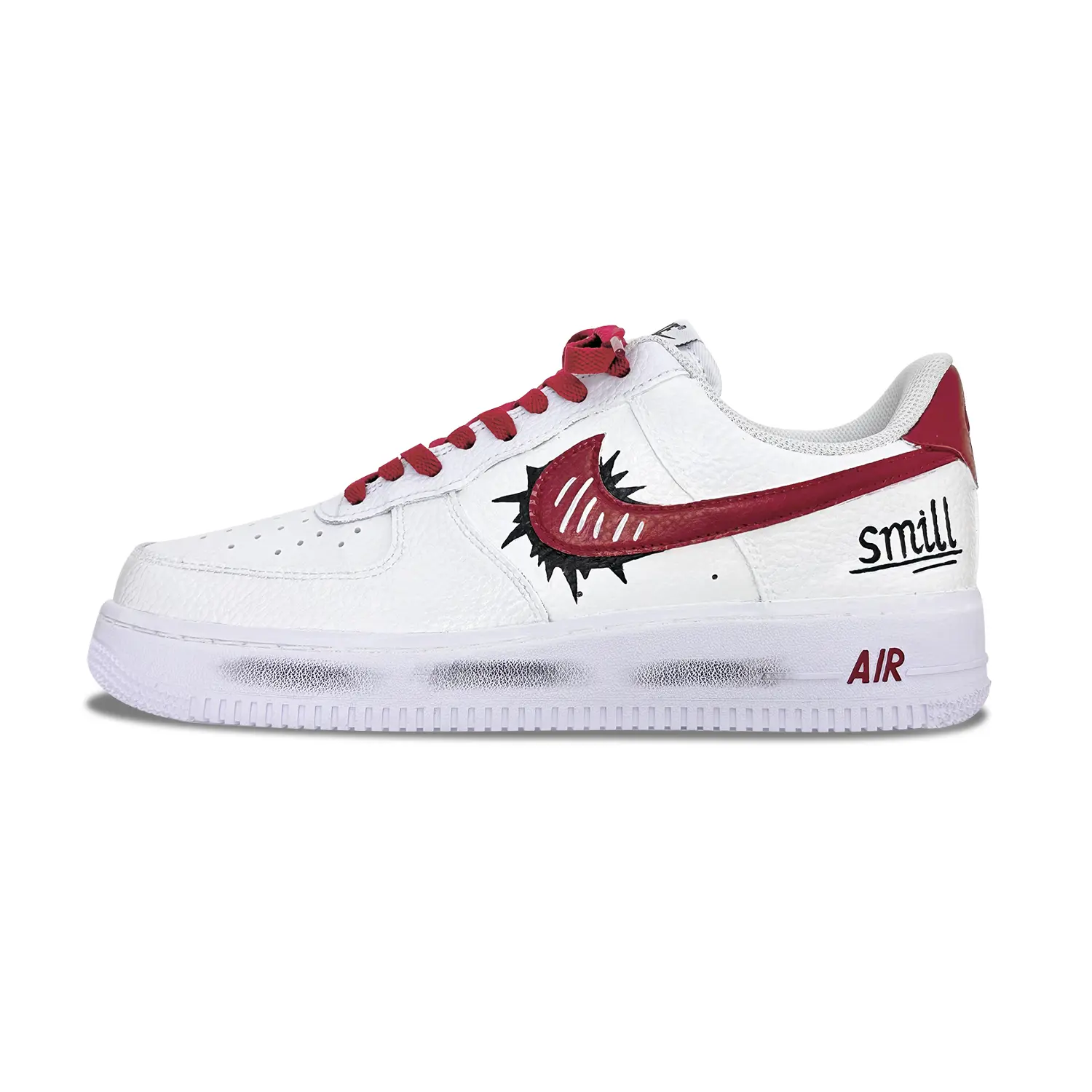 

Кроссовки Nike Air Force 1 Skateboard Shoes Unisex Low-Top White Black