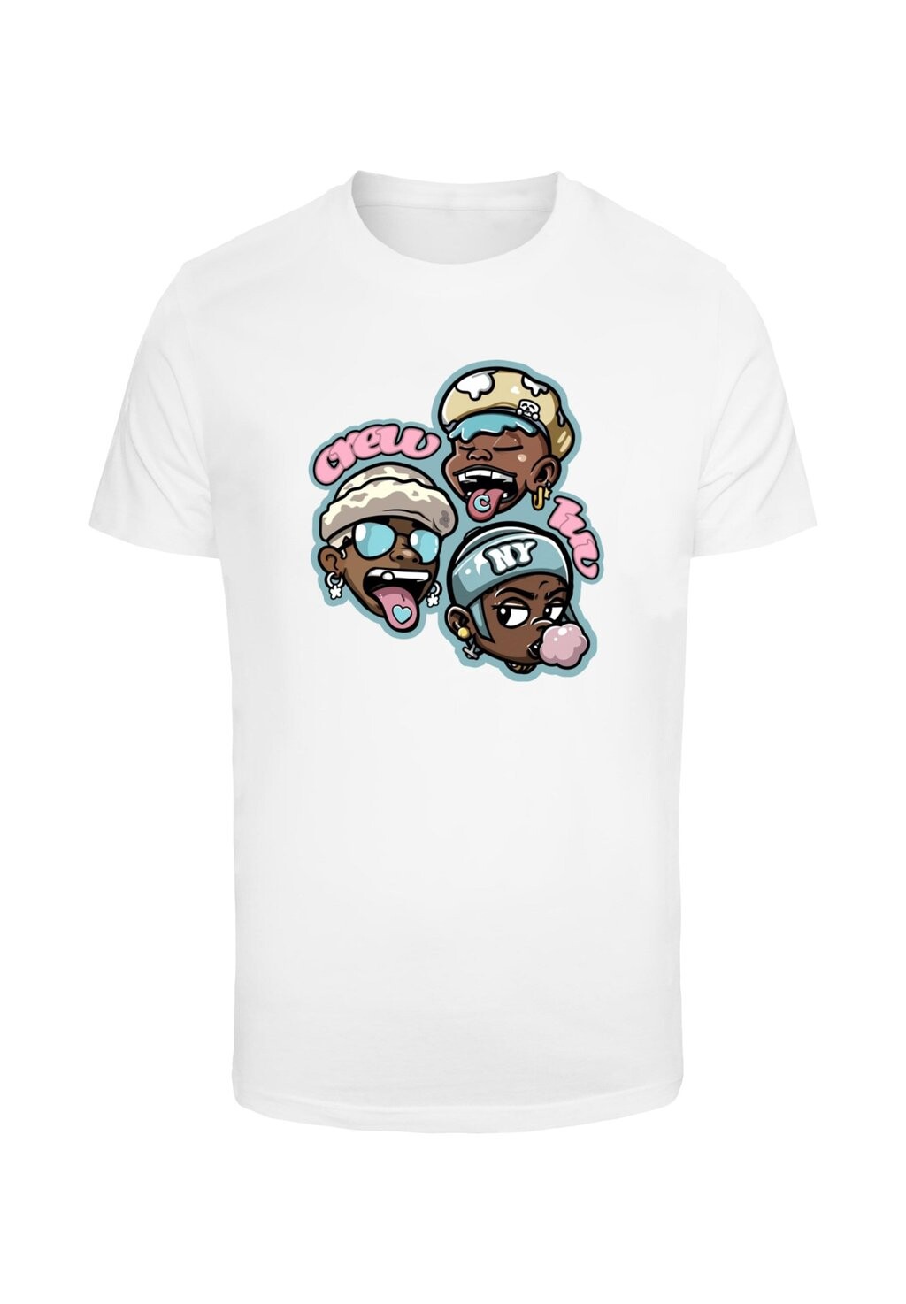 

Футболка с принтом CREW LUV Mister Tee, белый