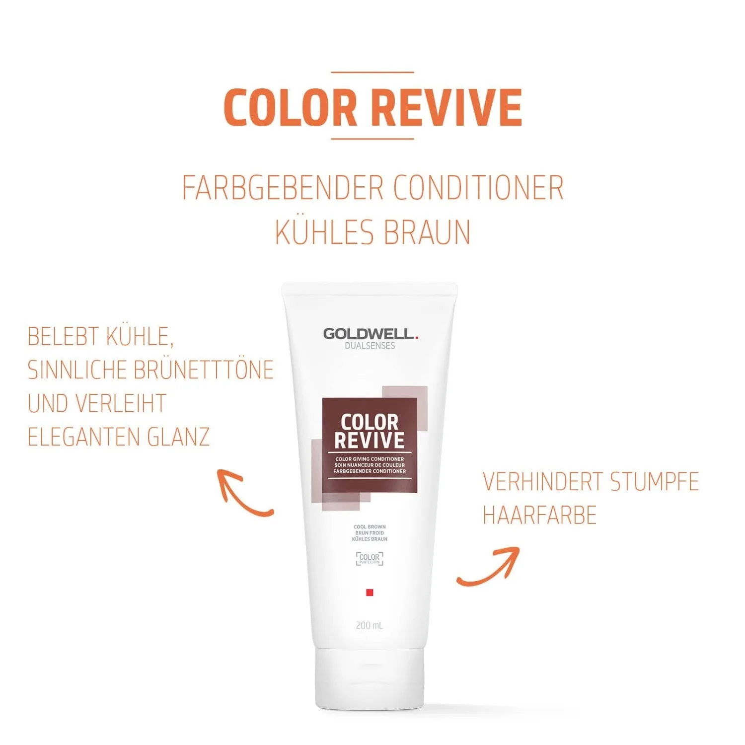 Кондиционер Dualsenses Color Revive - Farbgebend Goldwell, 200 мл — фото 2