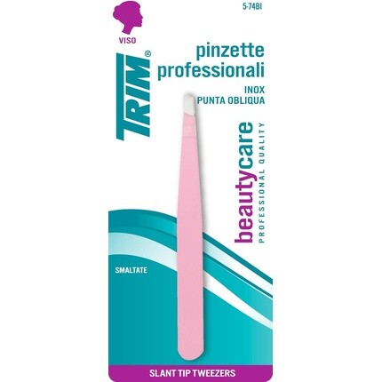 

Пинцет Trim 5-74 Bi с косым кончиком из нержавеющей стали, цветной, 180 г