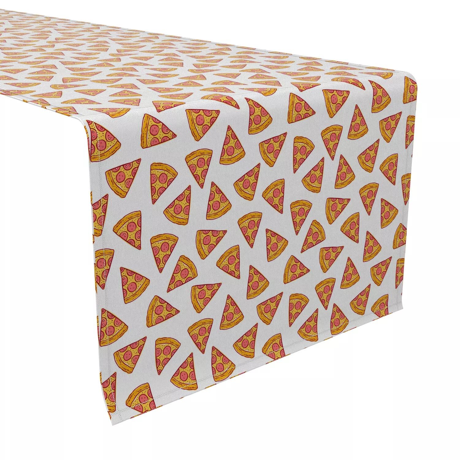 

Дорожка для стола, 100 % хлопок, 16x90 дюймов, Pizza Party.