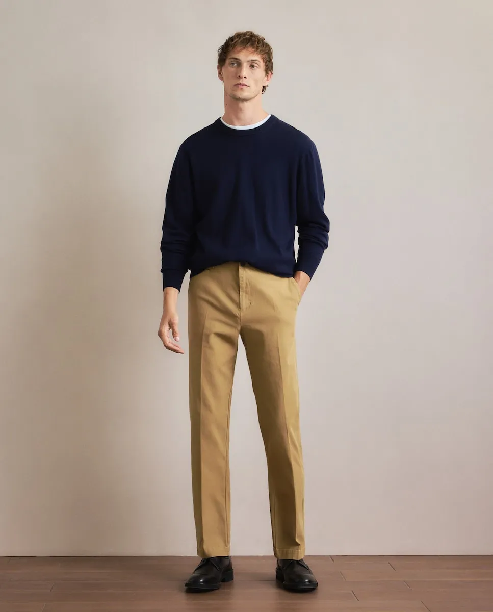 

Мужские спортивные брюки стандартного кроя Emidio Tucci, светло-бежевый