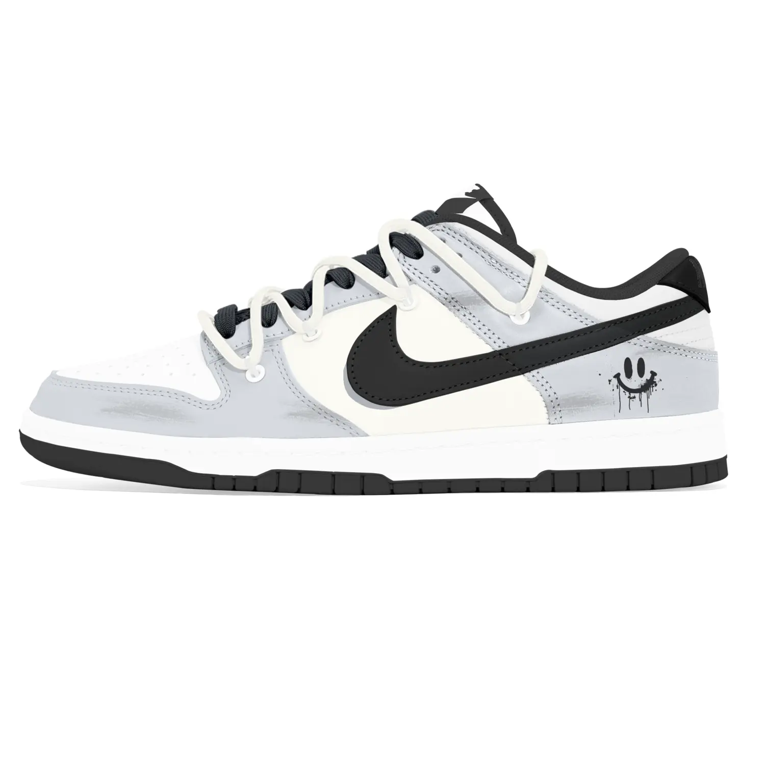

Кроссовки для скейтбординга Dunk, износостойкие, серые, мужские Nike, Gray