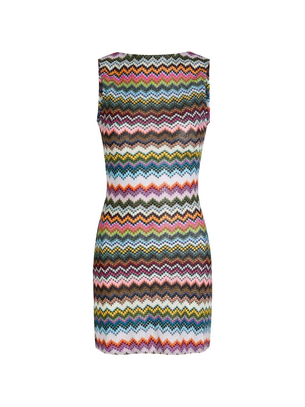 

Мини-платье с зигзагообразным узором Missoni, черный