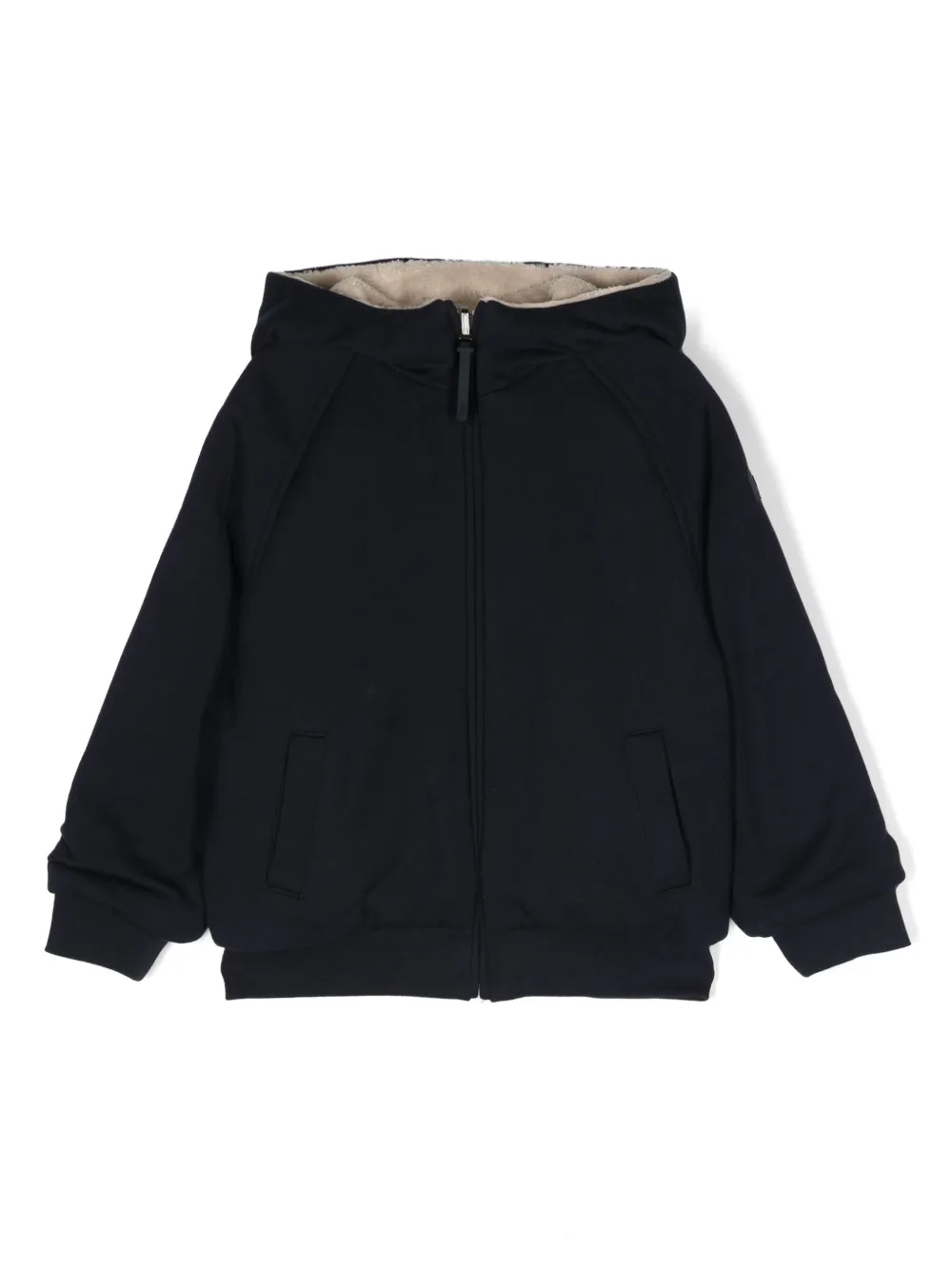 

Двусторонняя куртка с капюшоном Il Gufo, синий