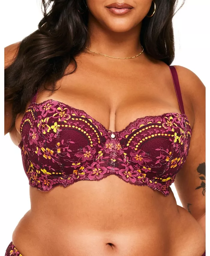 

Женский бюстгальтер Nicholette Contour Balconette Adore Me, красный