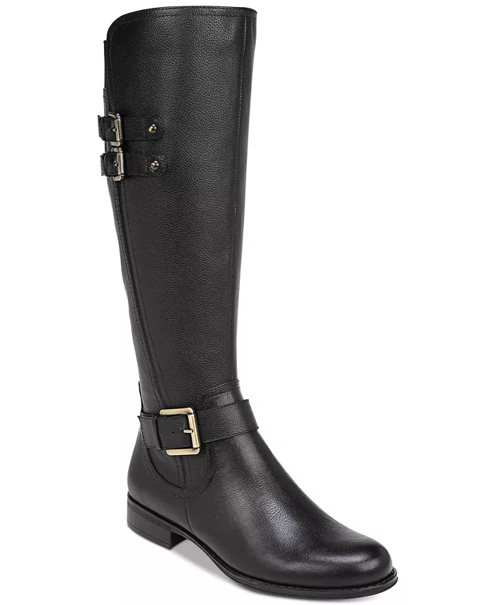 Женские сапоги для верховой езды Jessie, Regular и Wide Calf Naturalizer, черный
