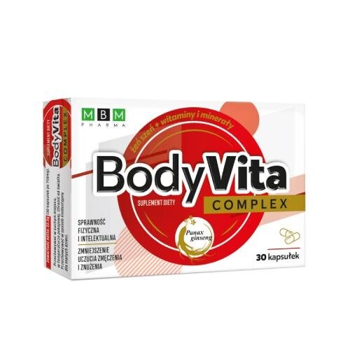 

Биологически активная добавка Body Vita, Комплекс, 30 капсул Inna Marka