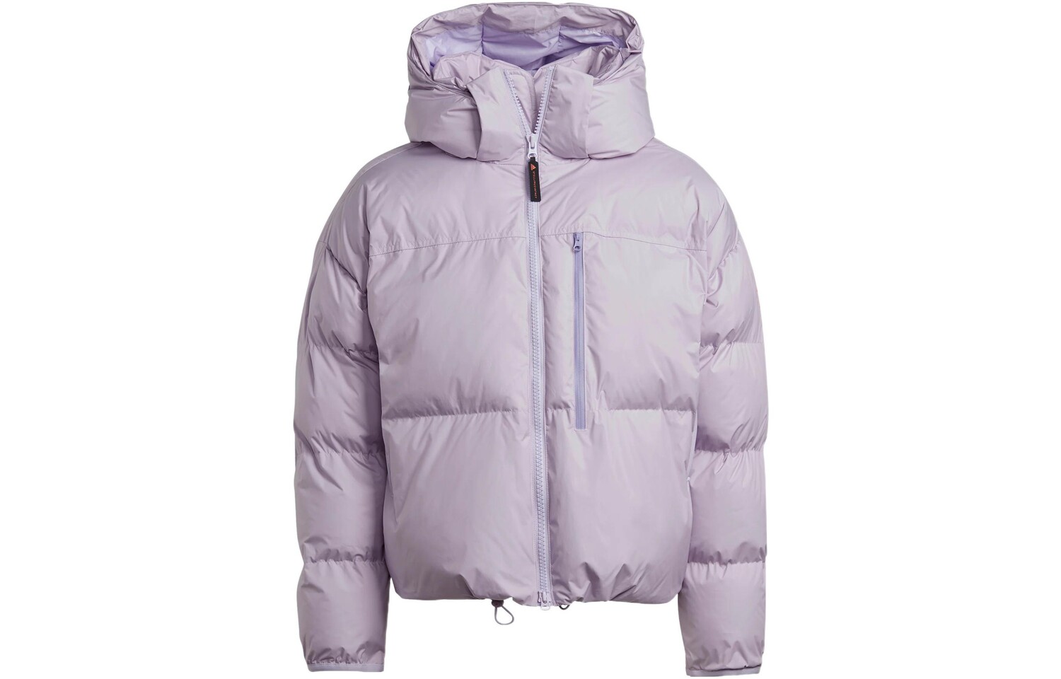 

Укороченное пальто женское фиолетовое Adidas