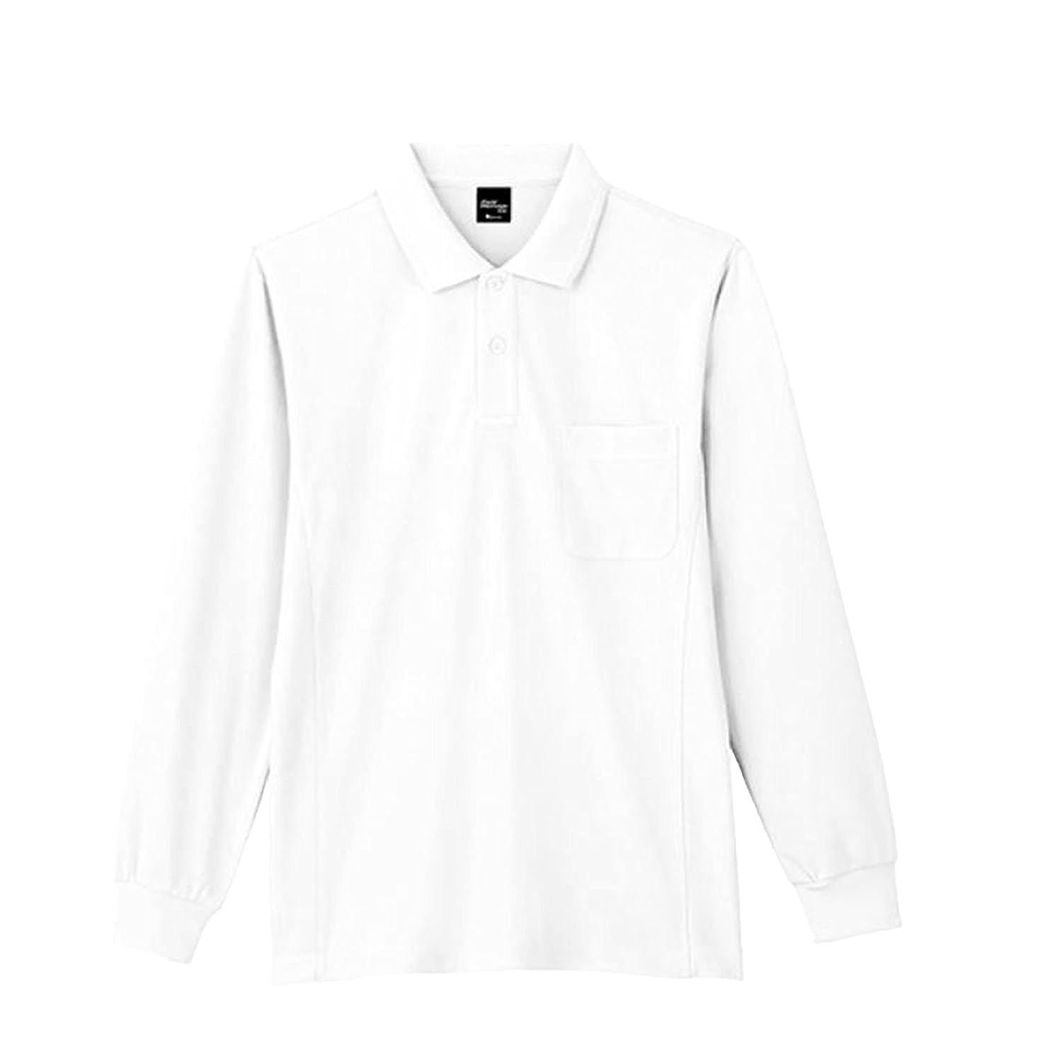 

Поло с длинными рукавами Jichodo SS 85884 Field Message, влагоотводящая, быстросохнущая, белая