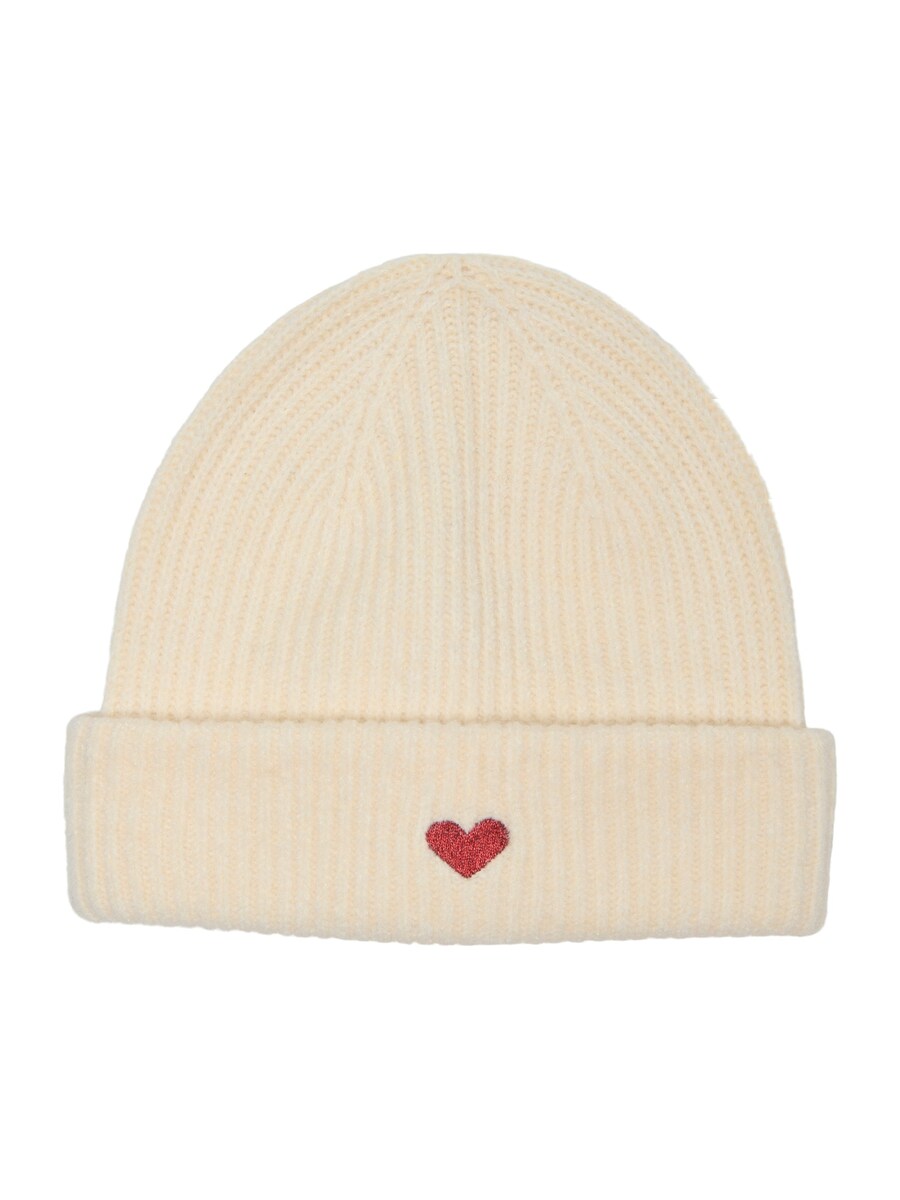 

Шапка ONLY ONLHEARTY, от белого