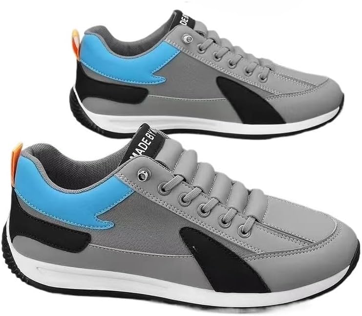 

Мужские кроссовки-оксфорды на шнуровке, легкие повседневные прогулочные туфли, мужская мода, унисекс кеды Hhhchpm, серый