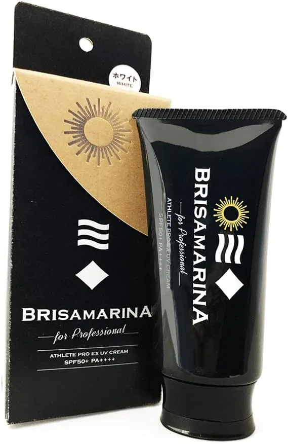 Солнцезащитный крем Athlete Pro EX UV Cream BRISA MARINA, белый, 70 г — фото 2