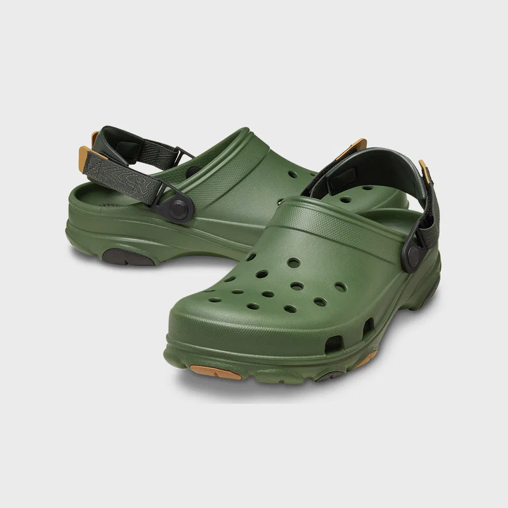 Мужские клоги All-Terrain цвета хаки от Crocs