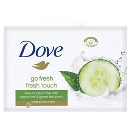 

Dove Крем-мыло Go Fresh Touch Beauty с ароматом огурца и зеленого чая, 4 упаковки по 100 г — упаковка из 4 штук