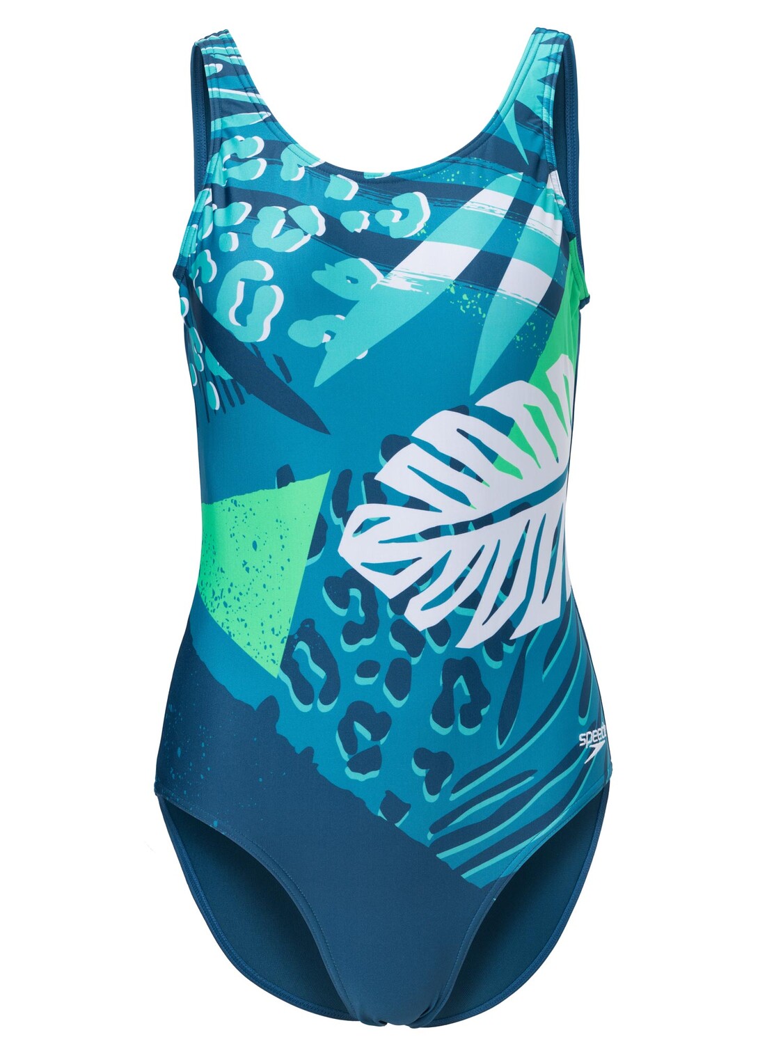 

Цельный купальник Speedo PLMT U-BK 1PCE AF, зеленый